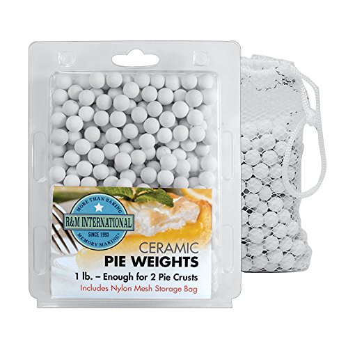 Product Cover R&M International 2723 Ceramic Pie Weights, 1 lb. with Mesh Storage Bag