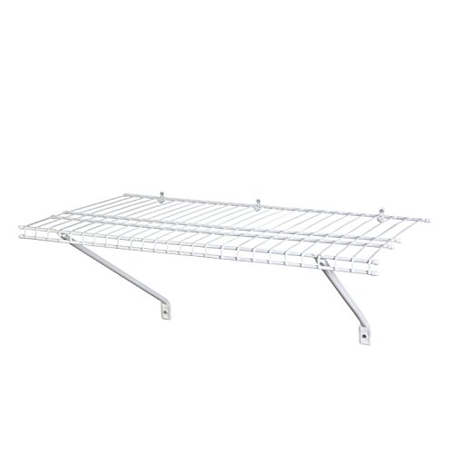 Product Cover ClosetMaid 1021 Wire Shelf Kit, 2-Feet X 12-Inch, White