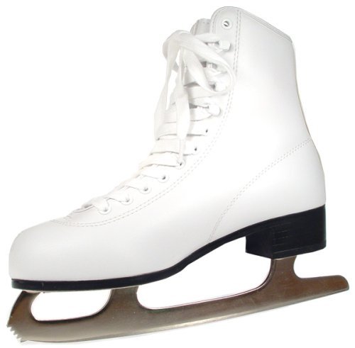 Product Cover American Athletic Shoe 52208 Women's Tricot Lined Ice Skates, White, 8