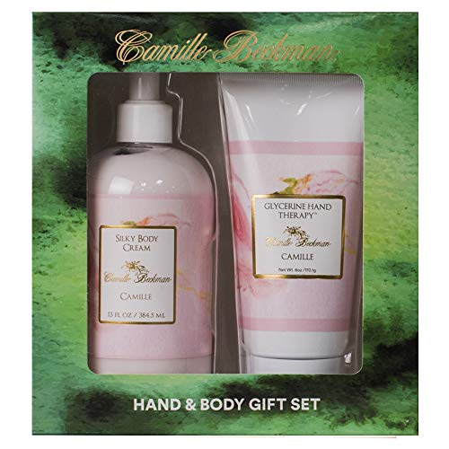 Product Cover Camille Beckman Hand and Body Duet Set, Silky Body and Glycerine Hand Cream, Camille