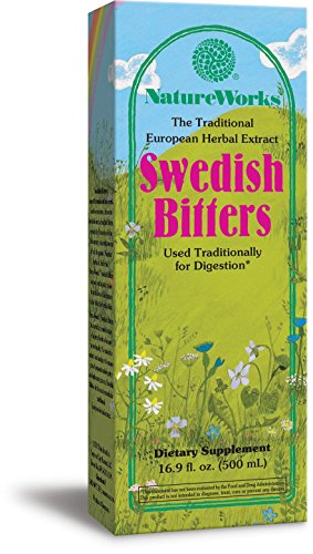 Product Cover NatureWorks Swedish Bitters, Traditional European Herbal Extract Used for Digestion, 16.9 Fluid Ounce