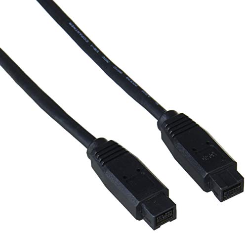 Product Cover StarTech.com 10 ft 1394b Firewire 800 Cable 9-9 M/M - IEEE 1394 Cable - FireWire 800 (M) to FireWire 800 (M) - 10 ft - Black - 1394_99_10