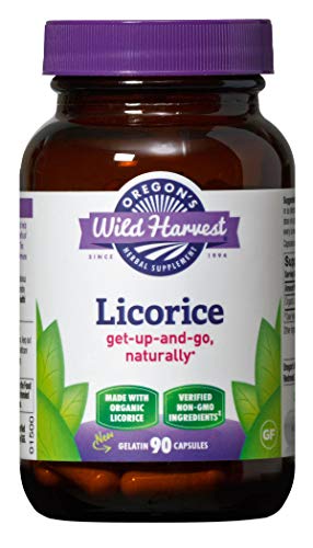 Product Cover Oregon's Wild Harvest Licorice Organic Capsules, 90 Count