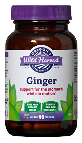 Product Cover Oregon's Wild Harvest Ginger Organic Herbal Supplement, 90 Count