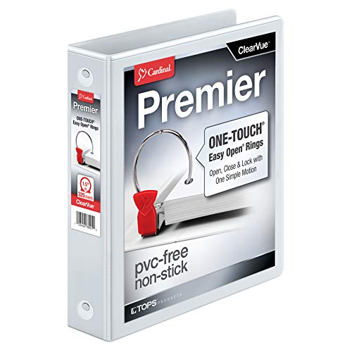 Product Cover Cardinal Premier Easy Open 3-Ring Binder, 1.5