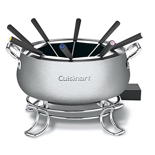 Product Cover Cuisinart CFO-3SS Electric Fondue Maker, Brushed Stainless, 14.1 x 9.6 x 7