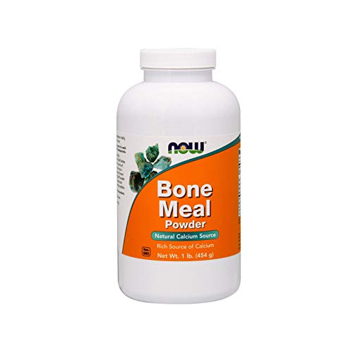 Product Cover Now Supplements, Bone Meal Powder with Calcium Carbonate and Magnesium Oxide, Natural Calcium Source, 1-Pound
