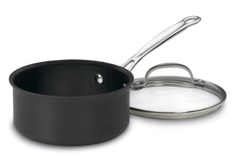 Product Cover Cuisinart 619-16 Chef's Classic Nonstick Hard-Anodized 1-1/2-Quart Saucepan with Lid