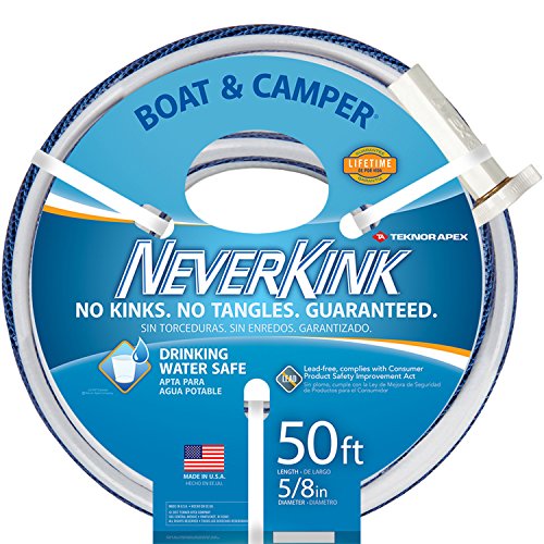 Product Cover Teknor Apex NeverKink, 8612-50 Boat and Camper,  Drinking Water Safe Hose,  5/8-Inch-by-50-Foot