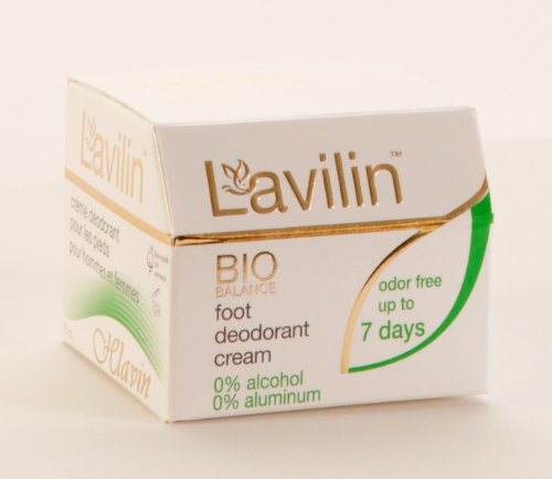 Product Cover Lavilin Foot Care Award Winning Foot Deodorant Cream, 12.5 Grams