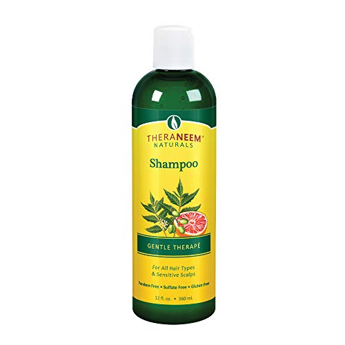 Product Cover TheraNeem Gentle Therapé Shampoo | Soothing Formula w/ Organic Neem Oil | All Hair Types & Sensitive Scalp, Vegan | 12oz
