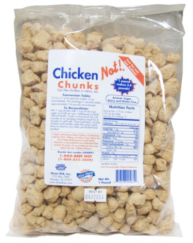 Product Cover Dixie Diners' Club - Chicken (Not!) Strips, 1 lb bag