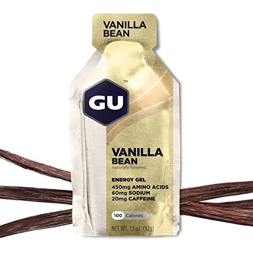 Product Cover GU Energy Original Sports Nutrition Energy Gel, Vanilla Bean, 24 Count Box