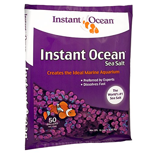 Product Cover Instant Ocean Sea Salt for Marine Aquariums, Nitrate & Phosphate-Free, 50-Gallon