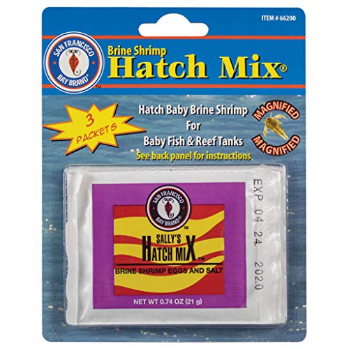 Product Cover San Francisco Bay Brand ASF66200 Brine Shrimp Hatch Mix for Baby Fish and Reef Tanks