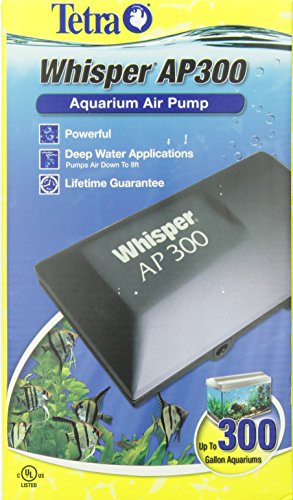 Product Cover Tetra Whisper AP300 Aquarium Air Pump, for Deep Water Applications