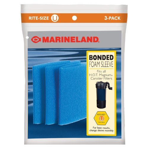 Product Cover Marineland PA0115-03 HOT Magnum Foam Sleeve, Rite Size U, 3-Pack