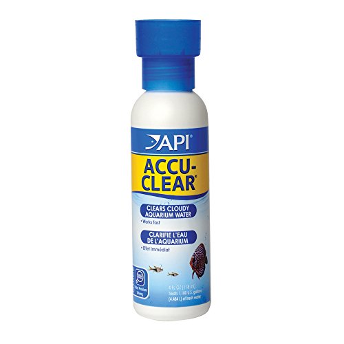 Product Cover API ACCU-CLEAR Freshwater Aquarium Water Clarifier 4-Ounce Bottle