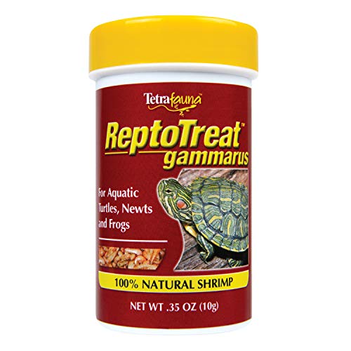 Product Cover Tetrafauna ReptoTreat Gammarus 1.35 Ounce, Shrimp Treat for Aquatic Turtles, Newts and Frogs