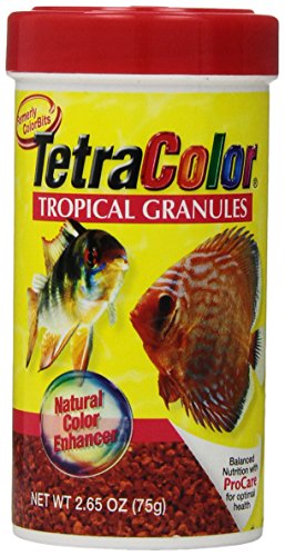 Product Cover Tetra 16159 Color Tropical Granules with Natural Color Enhancer, 2.65-Ounce