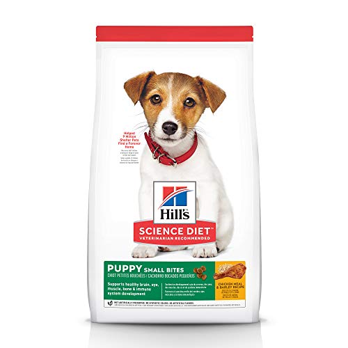 Product Cover Hill's Science Diet Dry Dog Food, Puppy, Small Bites, Chicken Meal & Barley Recipe, 4.5 lb Bag