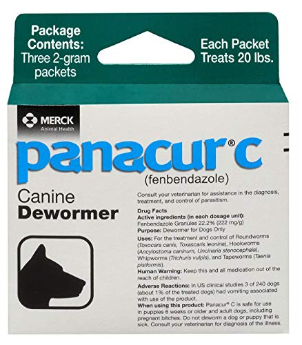 Product Cover Panacur C Canine Dewormer (fenbendazole), 2 gram