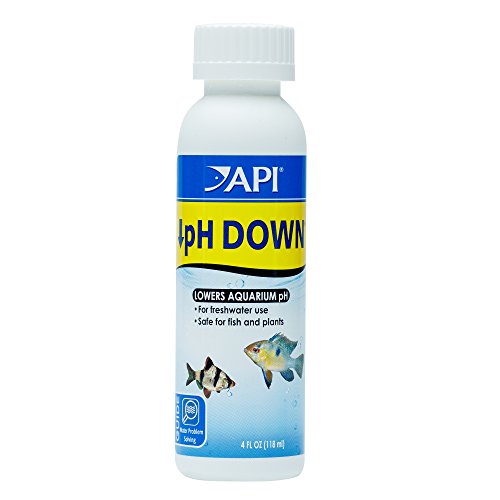 Product Cover API pH DOWN Freshwater Aquarium Water pH Reducing Solution 4-Ounce Bottle
