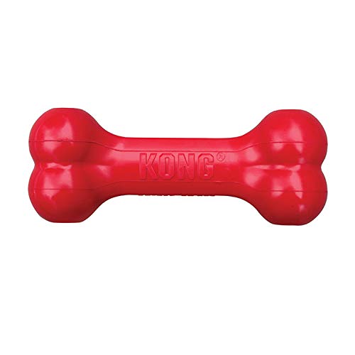 Product Cover KONG - Goodie Bone - Durable Rubber Chew Bone, Treat Dispensing Dog Toy - For Medium Dogs