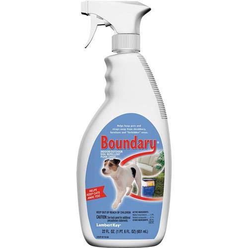 Product Cover Lambert Kay Boundary Indoor/Outdoor Dog Repellent Pump Spray, 22-Ounce