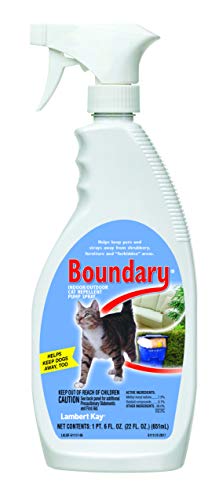Product Cover Lambert Kay Boundary Indoor/Outdoor Cat Repellent Pump Spray, 22-Ounce
