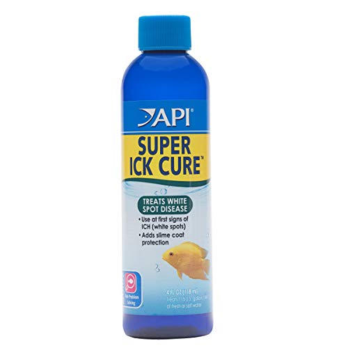 Product Cover API LIQUID SUPER ICK CURE Fish remedy, Freshwater and Saltwater Fish Medication 4-Ounce Bottle