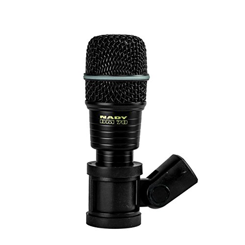 Product Cover Nady DM-70 Drum Microphone - Cardioid Pattern, Neodymium Element, All-Metal Construction and Rubber Mount to minimize Vibration