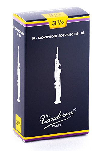 Product Cover Vandoren SR2035 Soprano Sax Traditional Reeds Strength 3.5; Box of 10