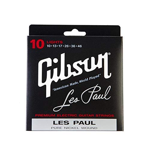 Product Cover Gibson Les Paul Premium Electric Guitar Strings, Light Gauge 10-46