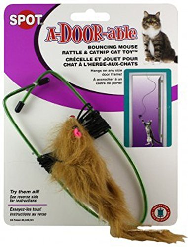 Product Cover Ethical A-Door-Able Bouncing Mouse Cat Toy , Assorted Colors