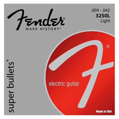 Product Cover Fender 3250 L 9-42 Bullet End, Electric Guitar Strings