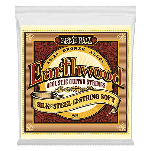 Product Cover Ernie Ball Earthwood Silk and Steel 12-String Soft Acoustic Set, .009 - .046