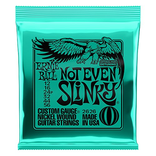 Product Cover Ernie Ball Not Even Slinky Nickel Wound Set, .012 - .056