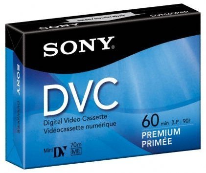 Product Cover Sony DVM 60PR Premium Mini DV tape 50 x 60min - Metal BIAS