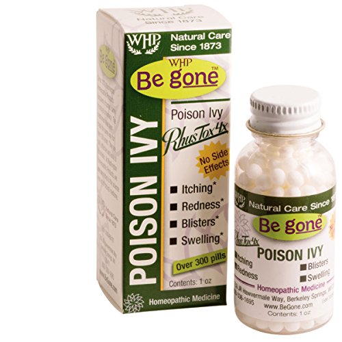 Product Cover Be GoneTM Poison Ivy, 300 Pills. an Effective, All-Natural Solution for The Itching, Blistering Rash of Poison Ivy.