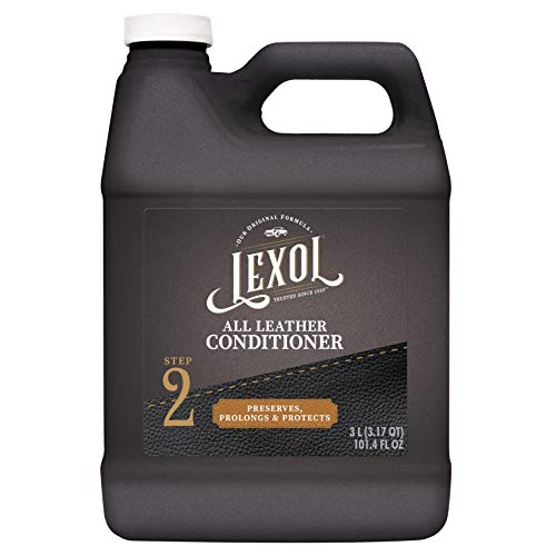 Product Cover Lexol E300858100 Leather Conditioner, 3 Liters, Best Cleaner and Conditioning Since 1933 3-Liter for Use on Apparel, Furniture, Auto Interiors, Shoes, Bags and More