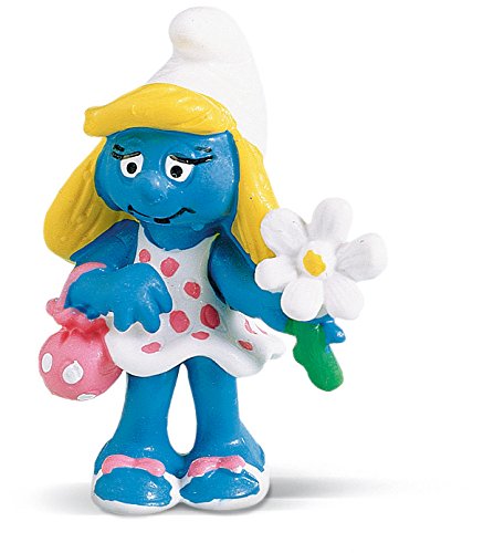 Product Cover Schleich North America Smurfette with Flower