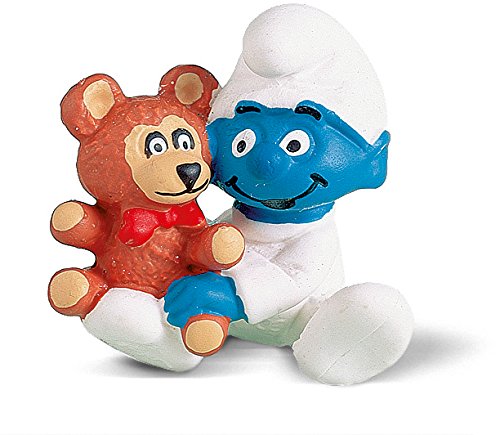 Product Cover Schleich Baby Smurf Figure with Teddy