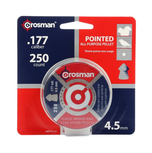 Product Cover Crosman .177 Cal, 7.4 Grains, Pointed, 250ct