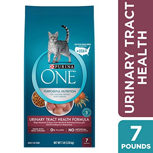 Product Cover Purina ONE Urinary Tract Health Dry Cat Food, Urinary Tract Health Formula - 7 lb. Bag