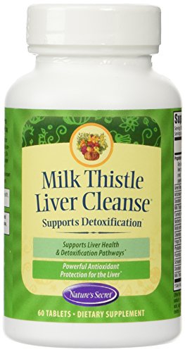 Product Cover Nature's Secret Milk Thistle Liver Cleanse Tabs, 60 ct