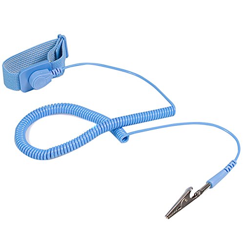 Product Cover StarTech.com ESD Anti Static Wrist Strap Band with Grounding Wire - Antistatic Wrist Strap - Anti-Static Wrist Band (SWS100)