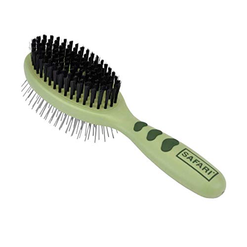 Product Cover Safari by Coastal Pin & Bristle Combination Brush for Complete Grooming of All Dog Coat Types