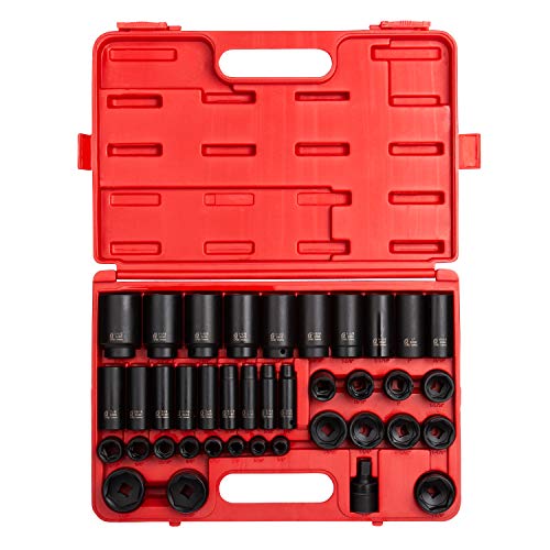 Product Cover Sunex 2668, 1/2 Inch Drive Master Impact Socket Set, 39-Piece, SAE, 3/8