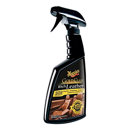 Product Cover Meguiar's G10916 Gold Class Rich Leather Cleaner & Conditioner - 15.2 oz.